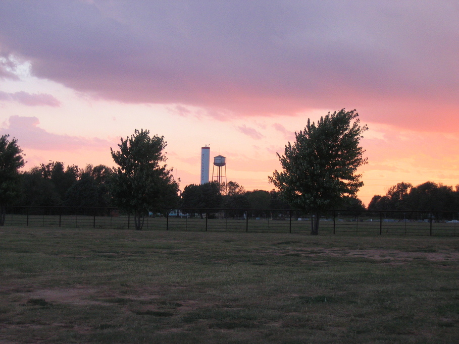 Wellington, TX : wellington sunset sky