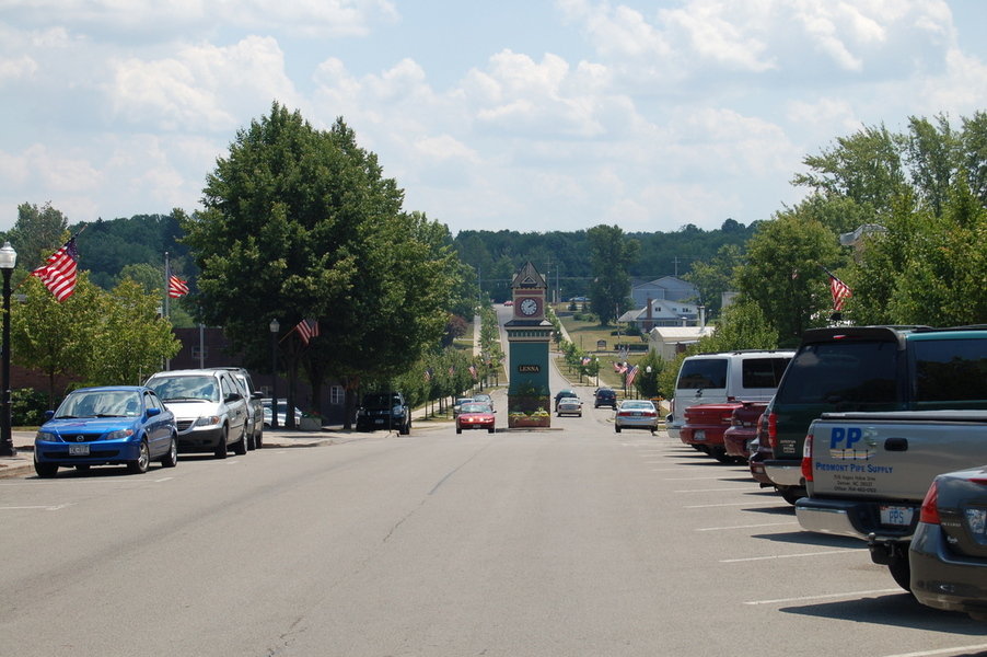 Lakewood, NY Looking southward on Chautauqua Avenue photo, picture