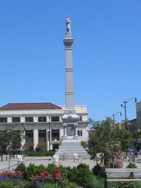Racine, WI: monument square these days .
