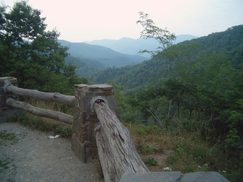 Hot Springs, NC: a view on the way to max patch