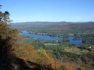 Wells, NY : Lake Algonquin from Above
