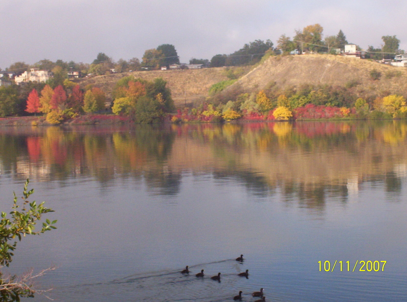 Lewiston, ID: Scenic View of Snake River, Lewiston, Idaho
