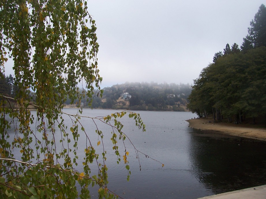 Crestline, CA: Fall at Lake Gregory, Crestline