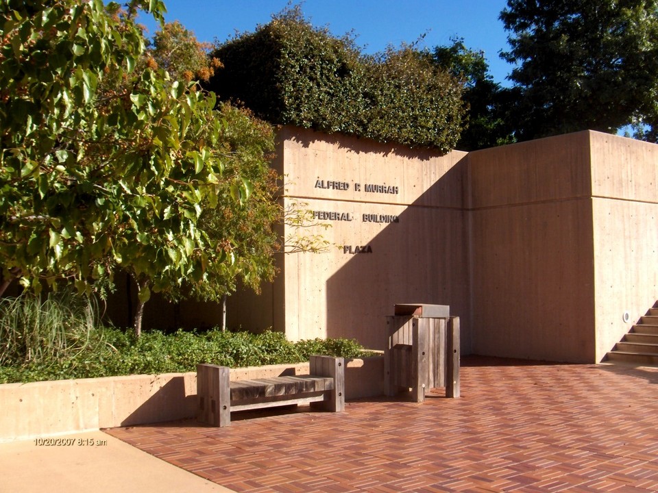 Oklahoma City, OK : Murrah Plaza Entrance, OKC National Memorial