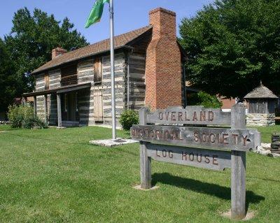 Overland, MO: Overland Log Home on Lackland Rd.