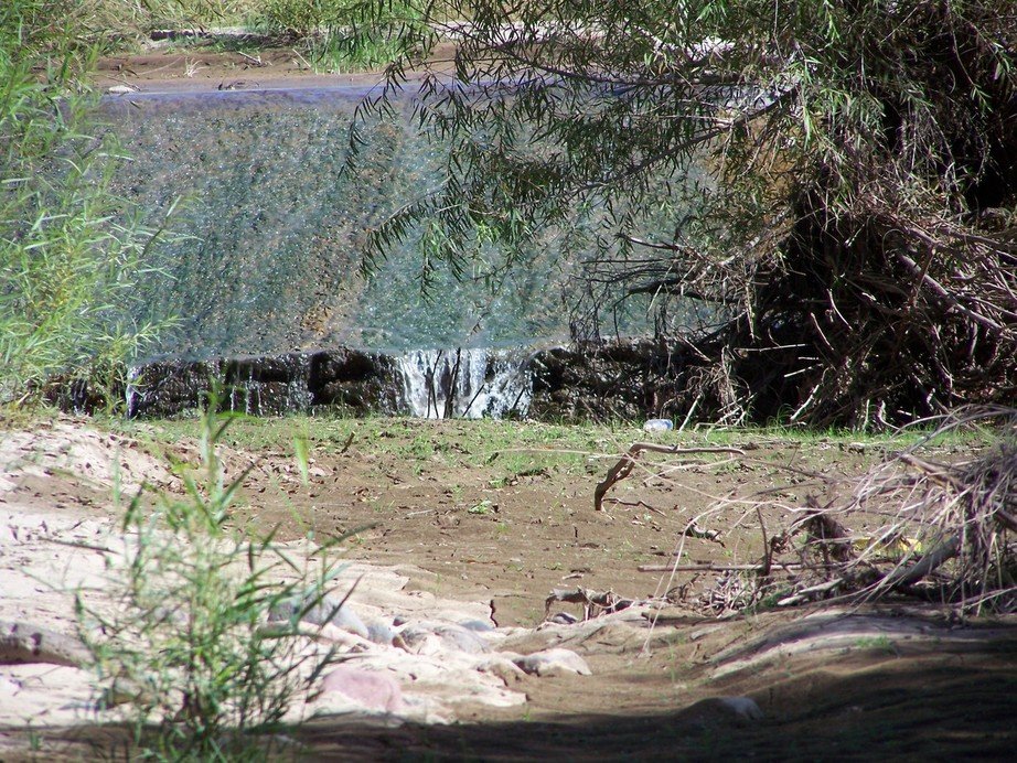 Pima, AZ : Pima Diversion Dam Gila River
