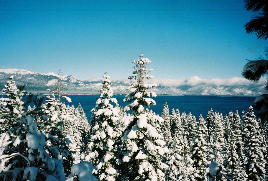 Tahoe Vista, CA: View of Lake Tahoe from Tahoe Vista, CA