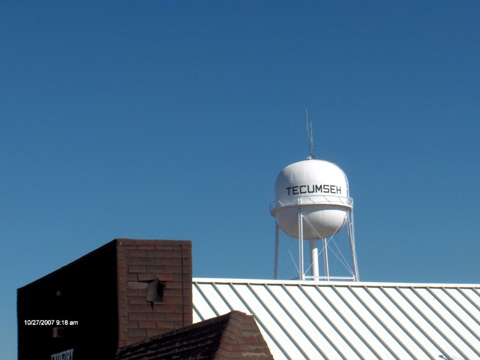 Tecumseh, OK: Tecumseh Water Tower