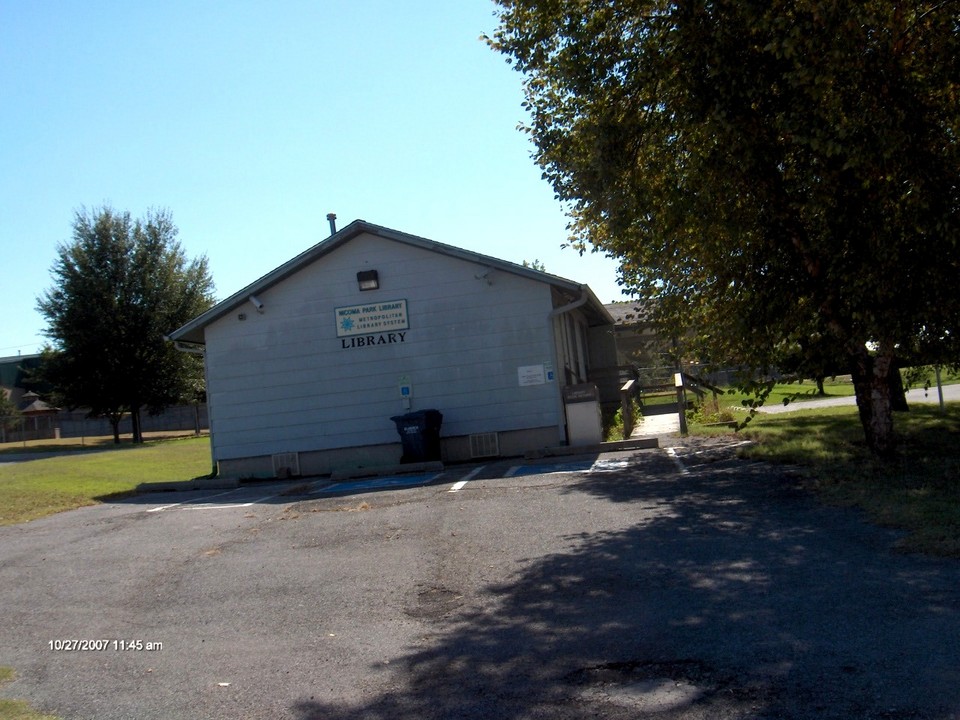 Park, OK Park, OK Library located across the street