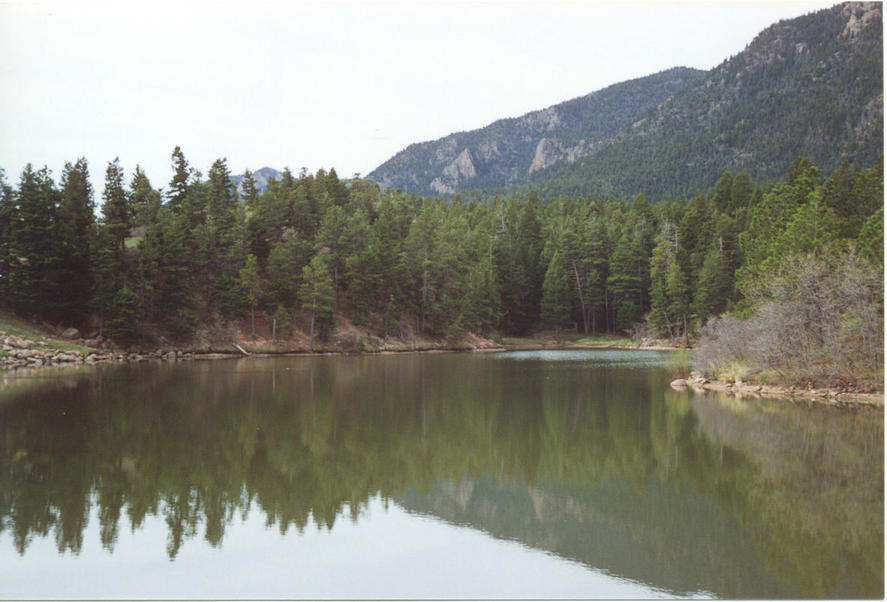 Colorado Springs, CO: Trout Pond, Air Force Academy