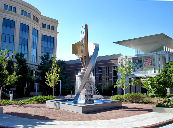 Columbia, SC The Keenan Fountain/"Apollo's Cascade" sculpture in Boyd