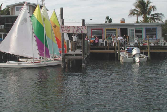 Matlacha, FL: Bert's Waterfront Grill - Matlacha, FL