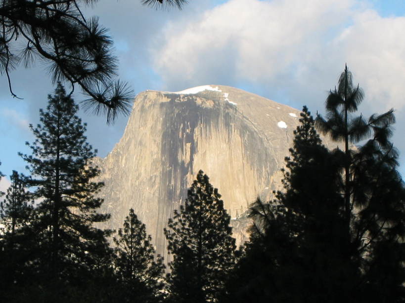 Yosemite Valley, CA : Half Dome at dusk