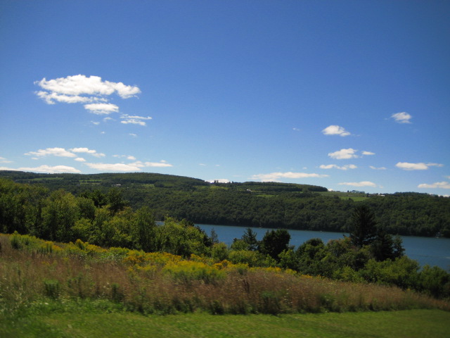 Otisco, NY : The beautiful view