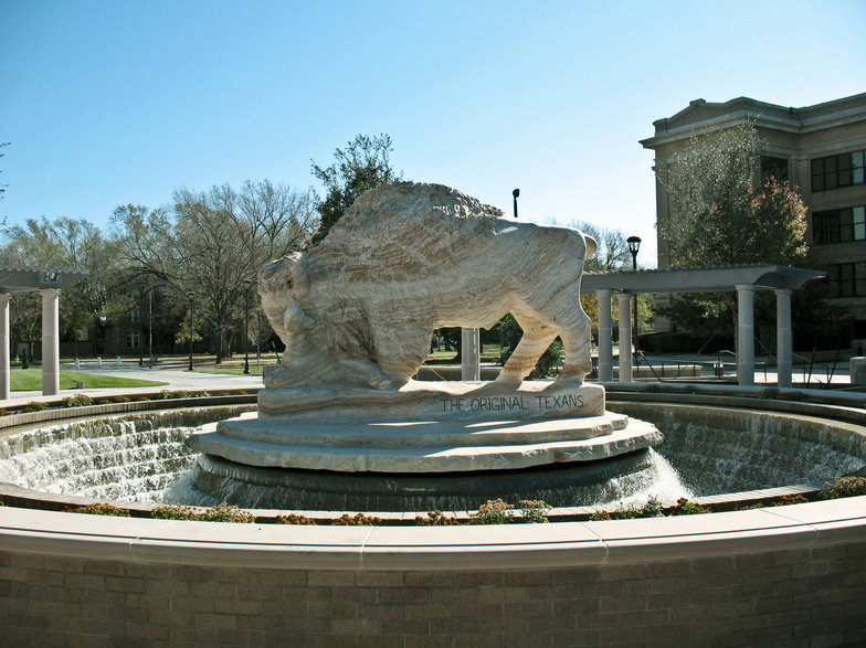 Canyon, TX : Canyon, Texas, West Texas A&M Pedestrian Mall: 