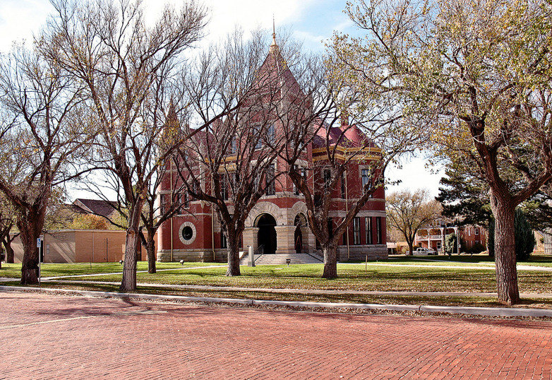 Clarendon, TX: Clarendon, Texas, Donley County Courthouse