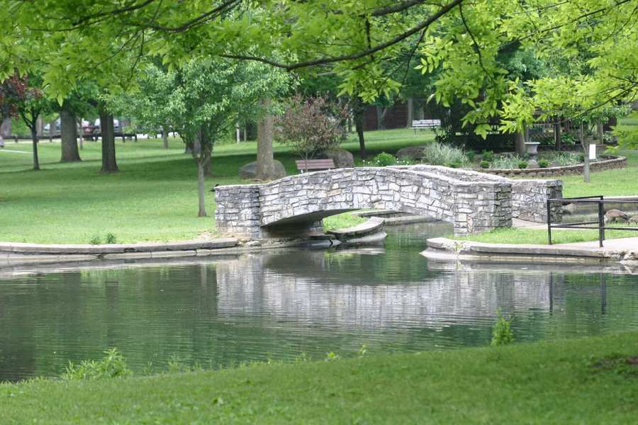 Greenville, OH Greenville Park in Summer photo, picture, image (Ohio