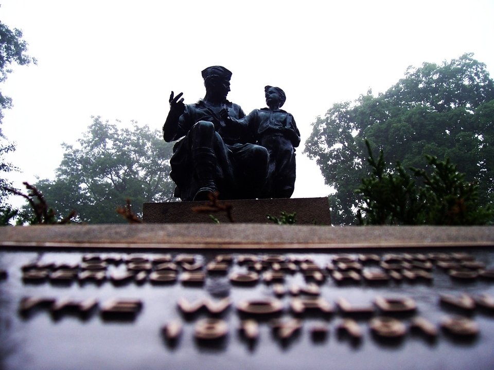 Orange, MA : Orange Peace Statue