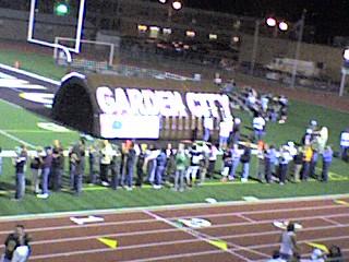 Garden City, KS: Football Game At Garden City High School
