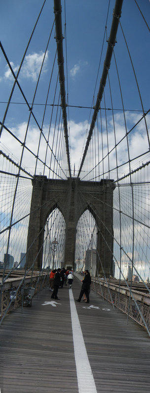 Brooklyn, NY: 180 vertical Brooklyn Bridge
