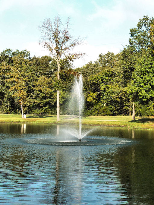 Mount Pleasant, TX: Heritage Park fountain