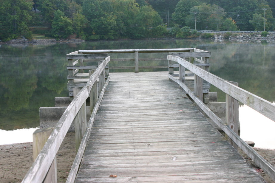 New Fairfield, CT Squantz Pond Dock photo, picture, image
