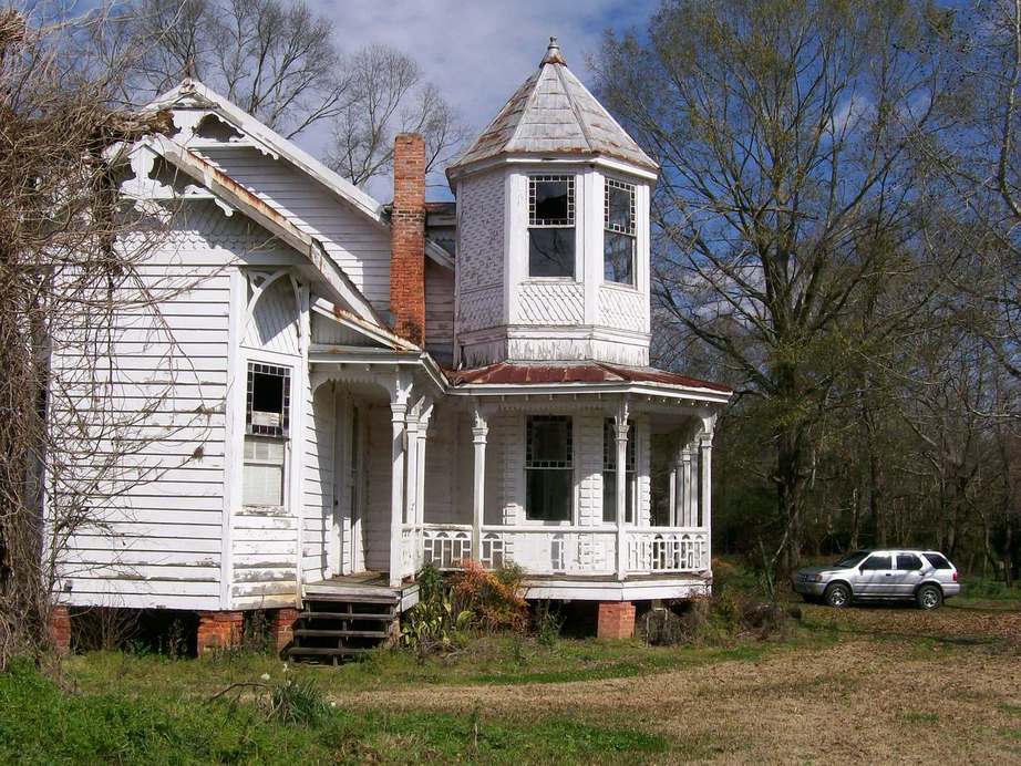 Evergreen, LA : The house on Hill Street, Evergreen, LA. This house was