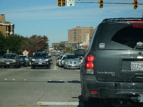 Fort Worth, TX : Looking North on Henderson St.