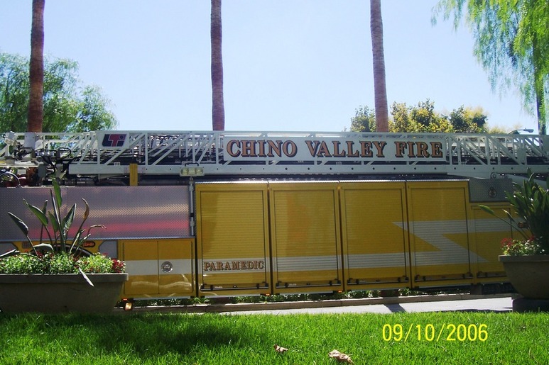Chino, CA: Chino Fire dept. Truck