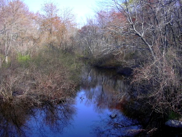 Berlin, MA : North Brook at Crosby Rd - Late Winter