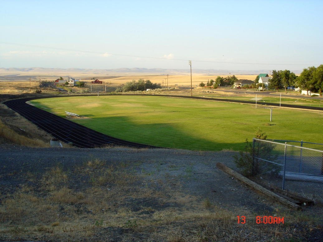 Condon, OR : Condon High School football field