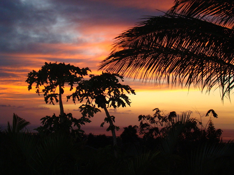Waikoloa Village, HI : Sunset Over Waikoloa Village