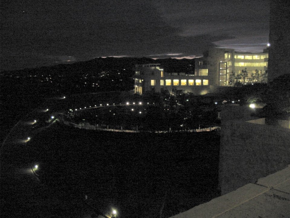 Los Angeles, CA : Getty Center at night