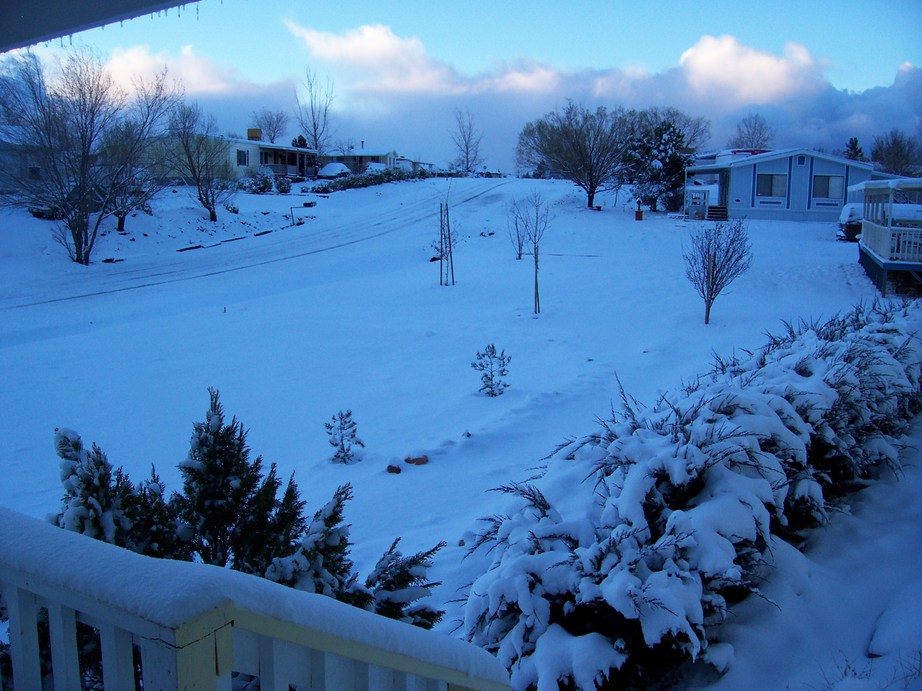Prescott Valley, AZ: Morning Snow in PV