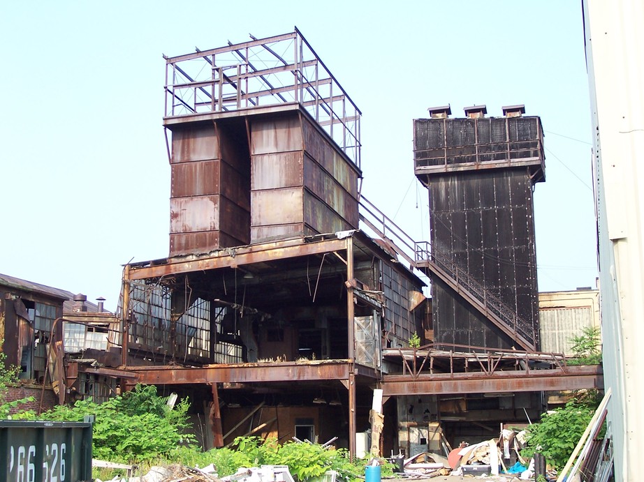 Ambridge, PA: Old Ambridge Steel Mill being torn down