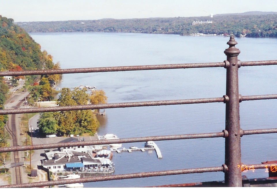 Highland, NY Mariner's Harbor, pic taken from old train bridge over