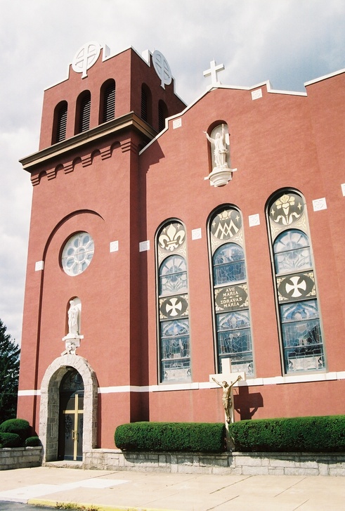 McAdoo, PA : St. Mary's Slovak Church, Grant St. , McAdoo, PA photo
