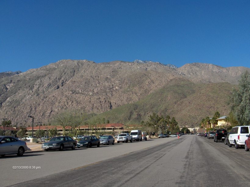 Palm Springs, CA: View toward the mountains from Convention Center
