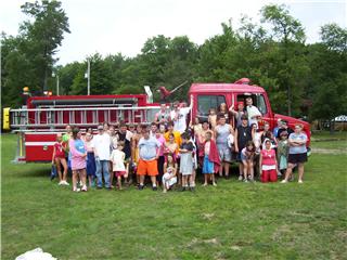 Mount Jewett, PA : Mount Jewett Fire Dep at Camp JJ in Mount Jewett