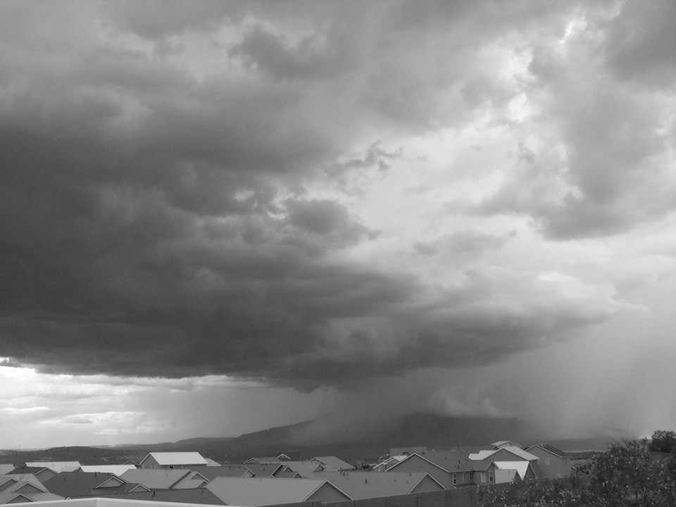 Rio Rancho, NM : Storm on Sandia