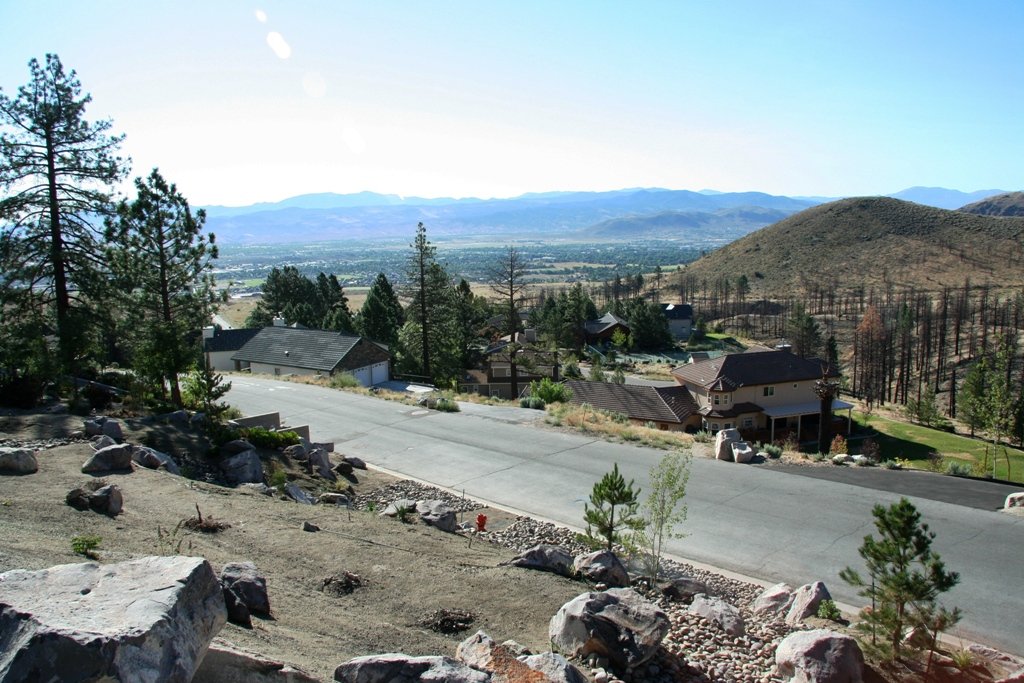 Carson City, NV: View of the City from West Carson