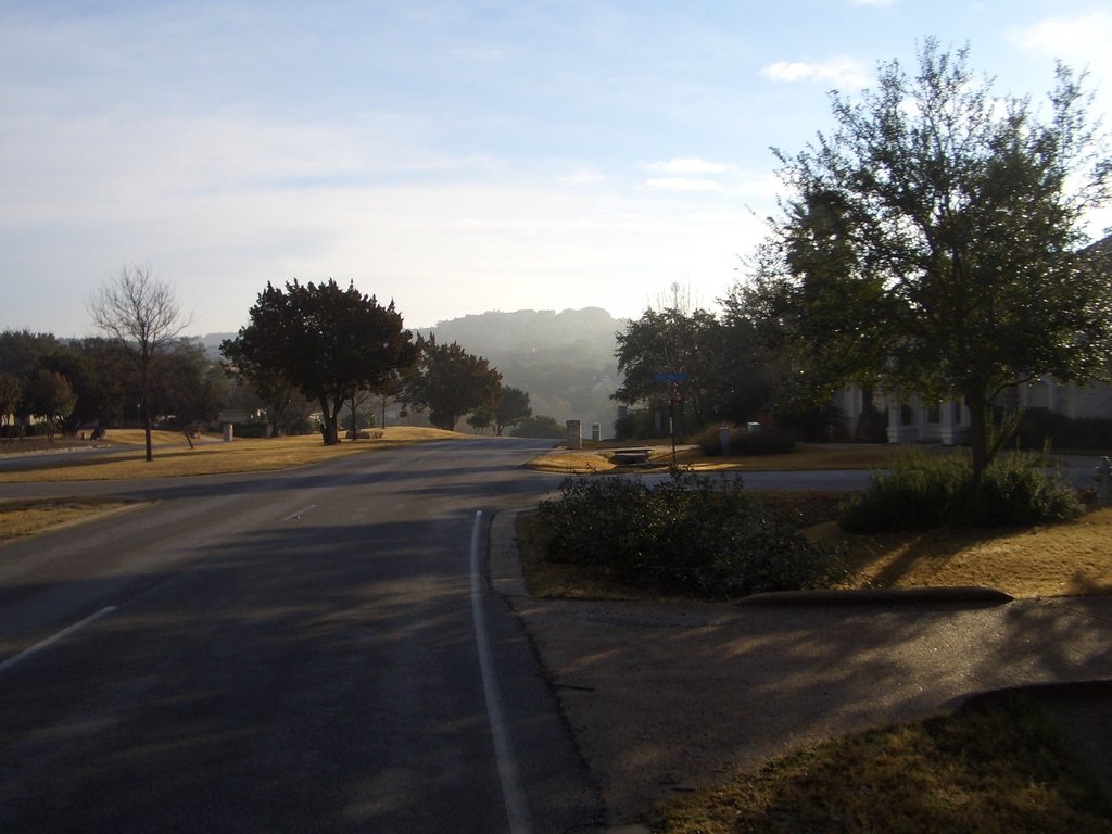 Lakeway, TX: Lakeway...before the fog rolls in....on a February morning.