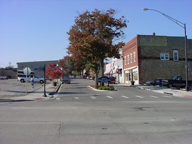 Bonner Springs, KS: This is a picture of downtown Bonner Springs.