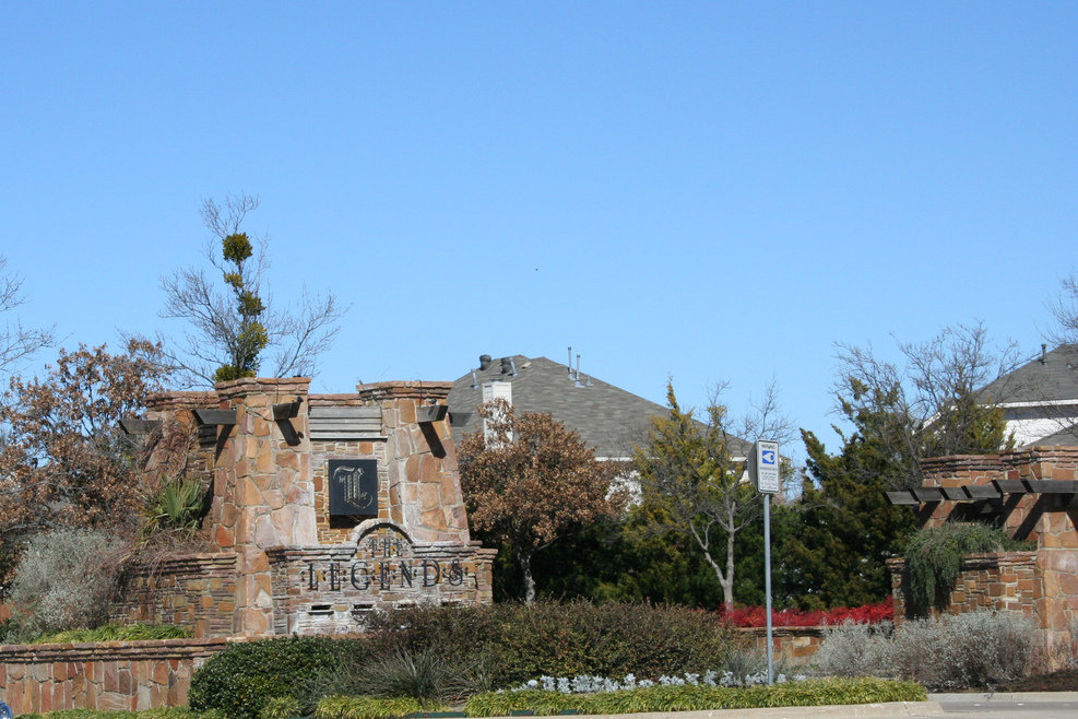 The Colony, TX: The Legends Subdivision in The Colony