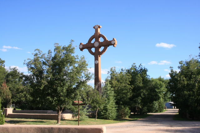 St. David, AZ: The cross at the St. David Abby