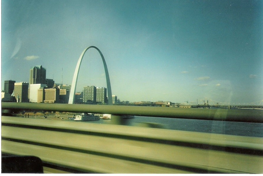 St. Louis, MI: Saint Louis Arch From Poplar's Bridge