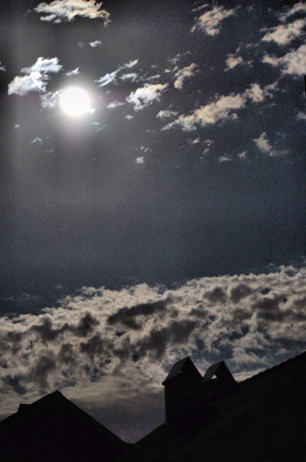 Madisonville, LA : Moonlight over Madisonville