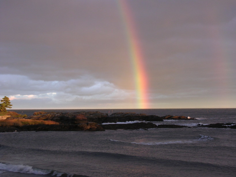 Woodmont, CT : rainbow