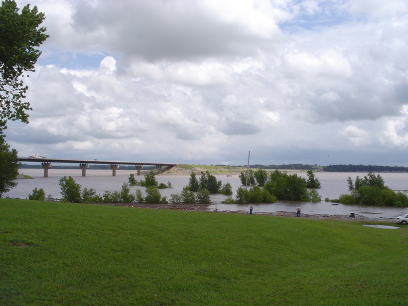 Wakefield, KS: Wakefield Causeway Spring 2007