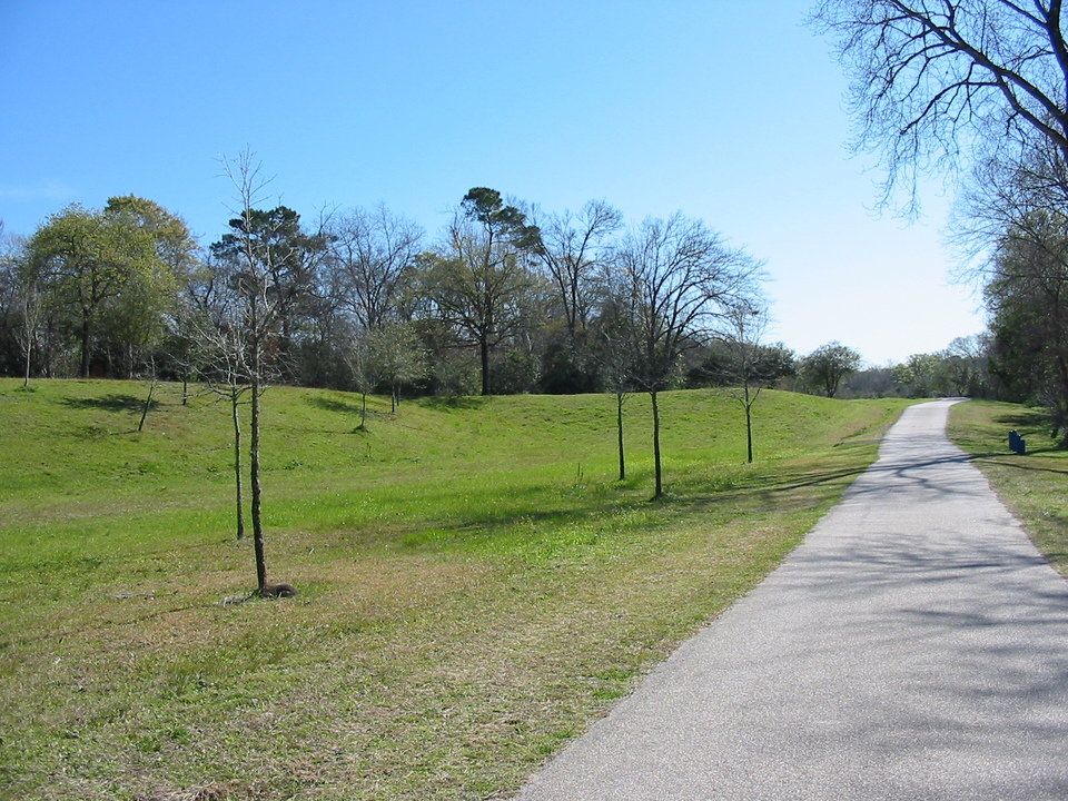 Houston, TX : Buffalo Bayou Walking Trail in Houston photo, picture